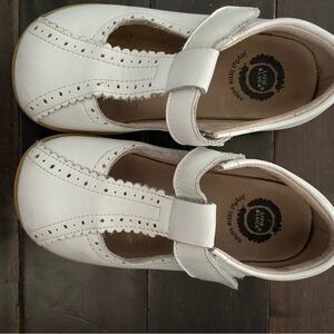 Mary Jane Livie & Luca White Shoes